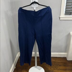 Ann Taylor Pull-on side zip Elegant Blue Women's Pants